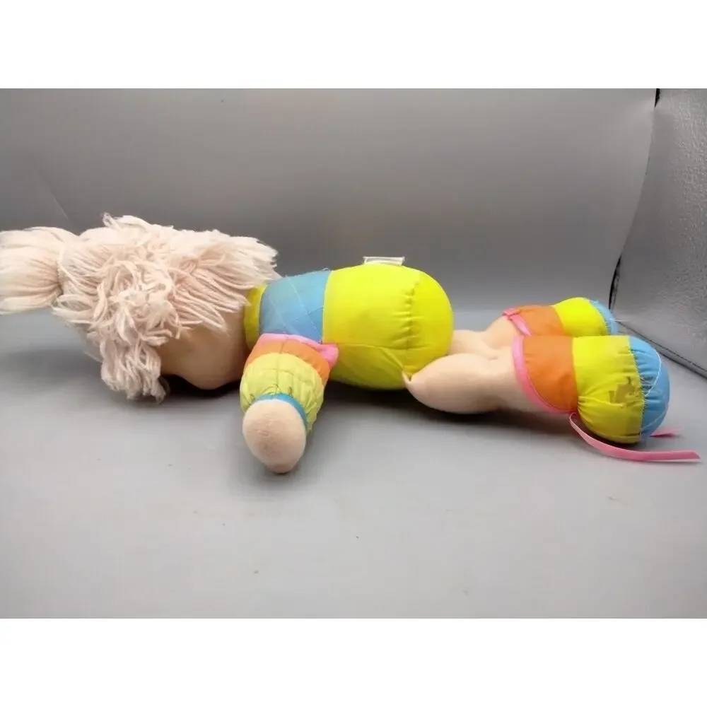 Vintage 1983 Rainbow Brite 'Tickled Pink' Baby Doll Hallmark Plush 15